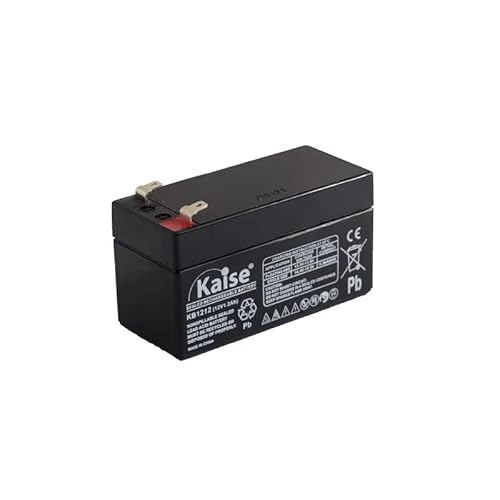 Bateria KASEI TECHNOLOGIES KB1212 (Para Portátil - Chumbo-Ácido) Kaise Technologies - Baterias de uso geral - chumbo-ácido, 1200 mAh, 12 v, preto