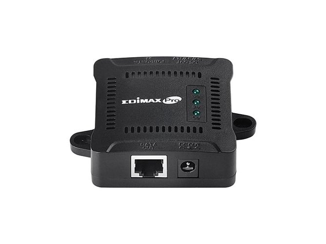 Multiplicador de Rede EDIMAX GP-101ST (100 Mbit/s) Edimax - Adaptadores power over ethernet - 100 mbit/s, 2 portas Ethernet, metal, preto