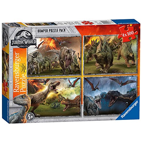 Puzzle 2D JURASSIC PARK (100 Peças) | 70 x 50 cm Ravensburger - Quebra-cabeças - puzzle, jurassic park, 2d, 100 peças, 70 x 50 cm