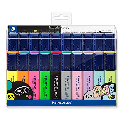 Marcador Fluorescente STAEDTLER Textsurfer Classic Staedtler - Marcadores e marcadores de texto - fluorescente, classic