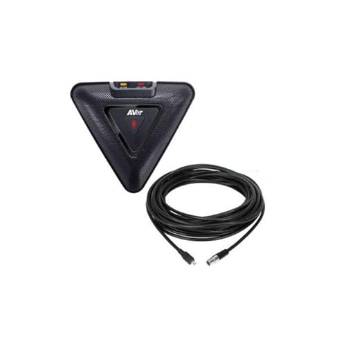 Microfone AVERMEDIA VB342 Pro (USB - Preto) AVer - Áudio - usb, preto, expansão, 10m
