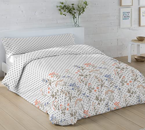 Capa de Edredão LEBENGOOD Valentina Melocotom (90 cm) LEBENGOOD - Capas de edredão - algodão, 90 cm, elegante, monocromático