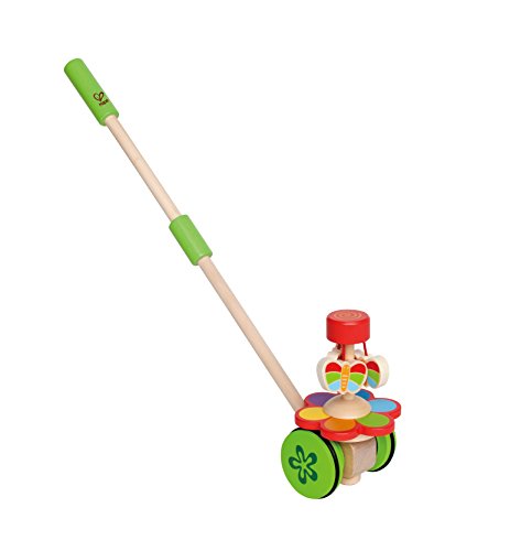 Brinquedos HAPE TOYS E0341 (3 anos) HAPE - Brinquedos de empurrar e puxar - empurrão, puxão, borboletas, 3 anos