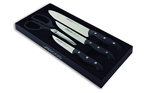 Conjunto de Facas de Cozinha Arcos 152600 Arcos - Facas de cozinha - inox, polipropileno, faca grande, faca pequena