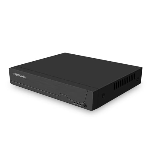 Gravador de vídeo em rede DIGITUS PoE NVR Full HD 8 canais Foscam - Eletrodomésticos - full hd, 8 canais, poe, 5 mp, hdfi