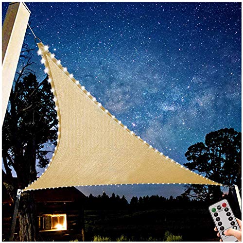 Toldo Impermeável com Luzes Led 3 X 3 X 4.3 M YSHUAI - Toldos e gazebos - impermeável, luzes LED, 3x3x4,3m