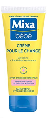 Creme de Mudança para Bebé MIXA 100 ml Mixa Bebe - Tratamentos para assaduras - bebé, pele seca, aroma laranja, 100 ml