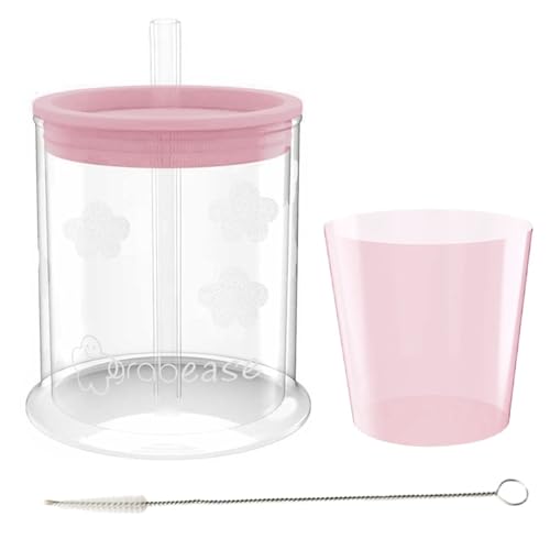 Conjunto de 2 Canecos GRABEASE (Branco - Silicone) Grabease - Copos e canecas - silicone, 600 ml, amovível, pegas