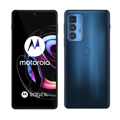 Smartphone MOTOROLA Edge 20 Pro (6.7'' - 12 GB - 256 GB - Azul) Motorola - Telemóveis - smartphone, motorola edge 20 pro, 6.7 polegadas, 12 GB RAM, 256 GB armazenamento, azul