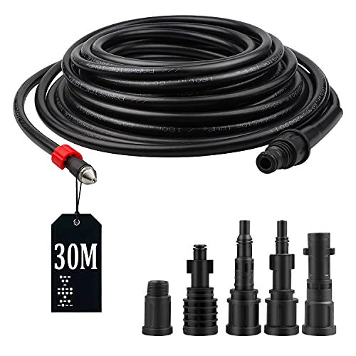 Mangueira de alta pressão 30m - 180 bar - 60 °C SWAWIS - Acessórios para lavadora de alta pressão - alta pressão, 30m, 180 bar, 60 °C