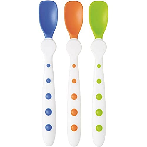 Conjunto de 3 Tacos TIGEX Colors (Idade Mínima Recomendada: 2 anos) NUK - Talheres - 3 tacos, plástico macio, cor diferente, 2 anos