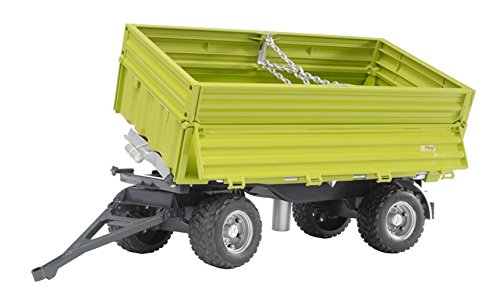 Atrelado de brinquedo BRUDER Fliegl (Idade mínima recomendada: 3 anos) Bruder - Brinquedos - 3 anos, três posições, altura dupla, rodas