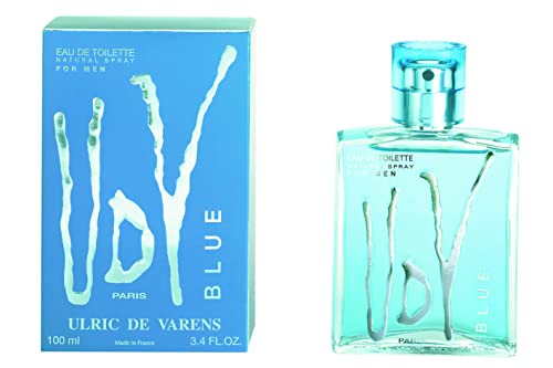 Perfume UDV Azul Men Eau de Toilette 100ml Urlic De Varens - Perfume e colônia - laranja, lavanda, amado, homens jovens