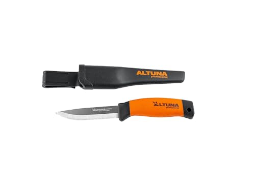 Faca de Multiuso Altuna Puñal 8450 | Laranja Altuna - Facas de caça e sobrevivência - multiuso, punhal, laranja