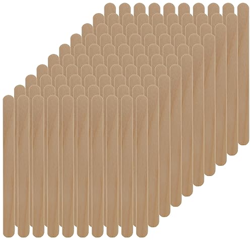 Kit de 100 Palhetas de Madeira SILIKOMART 113 X 10 X 2Mm silikomart - Espetos e palitos de comida - palhetas, madeira, 100 unidades, 113x10x2mm