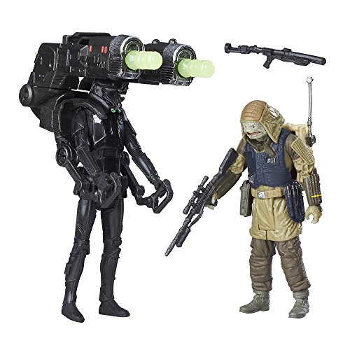Figura de Ação STAR WARS Death Trooper & Rebel Commando Pao Star wars - Bonecos de ação e brinquedo - star wars, death trooper, rebel commando pao, pés removíveis