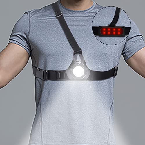 Luz para Corrida SUPERTIG (Preto - Pilhas) Suptig - Estabilizadores e suportes de câmera - luz LED, corrida, 3 modos luz, bateria 1260mah, indicador LED