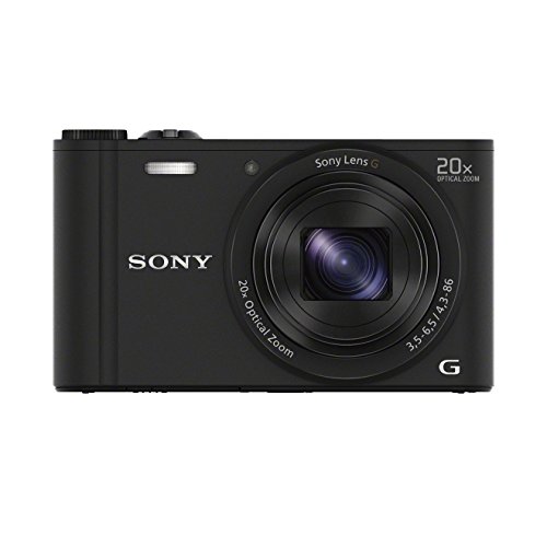Máquina Fotográfica Compacta Sony WX500 - Preto Sony - Câmeras - compacta, sony, preto