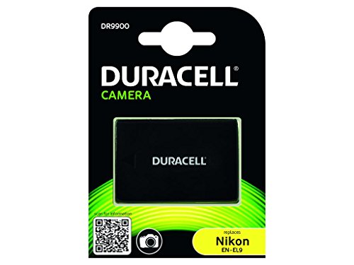 Bateria DURACELL DR9900 para câmara/recordeur Duracell - Baterias para câmera - 1050 mAh, ião-lítio, 7,4 V, preto