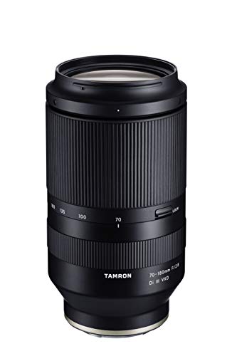 Objetiva TAMRON 70-180MM F/2.8 DI III VXD Tamron - Lentes de câmera - 70-180mm, f/2.8, compacto, rápida