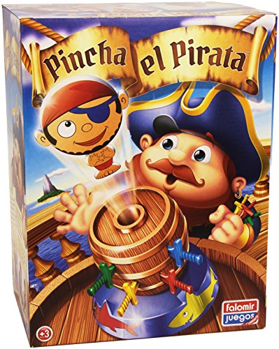 Jogo de Tabuleiro FALOMIR Pincha El Pirata (Idade Mínima Recomendada: 4 anos) Falomir - Jogos - espadas, ranhuras, pirata, 4 anos