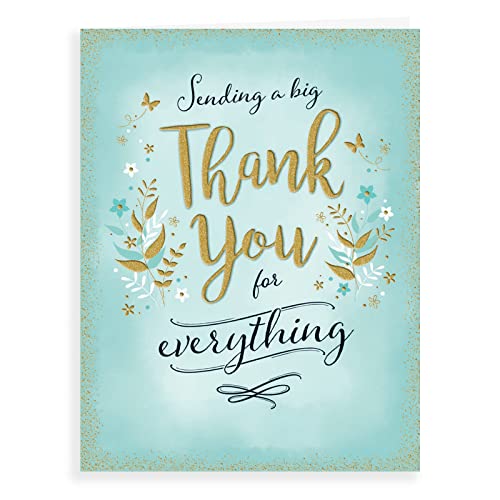 Cartão de Agradecimento PICCADILLY GREETINGS Azul Piccadillly Greetings Group Ltd - Cartões de cumprimentos e de nota - cartão, agradecimento, piccadilly greetings, azul, ocasio