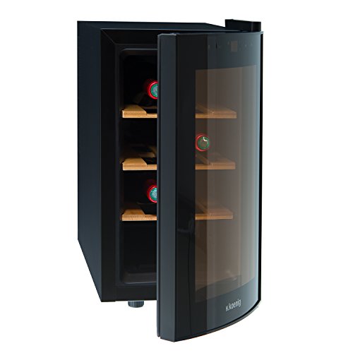 Cave de Vinho H.KOENIG Age8Wv 8 Garrafas Preto H.Koenig - Eletrodomésticos - 8 garrafas, preto