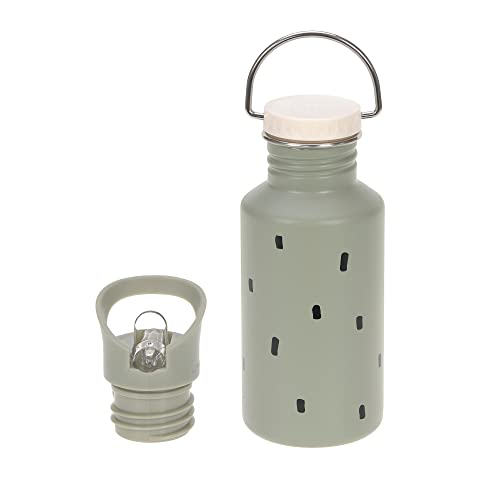 Garrafa de Água LÄSSIG Sport (500 ml - Inox) Lässig - Garrafas de engarrafamento - 500 ml, inox, anti-gotas, ergonómica