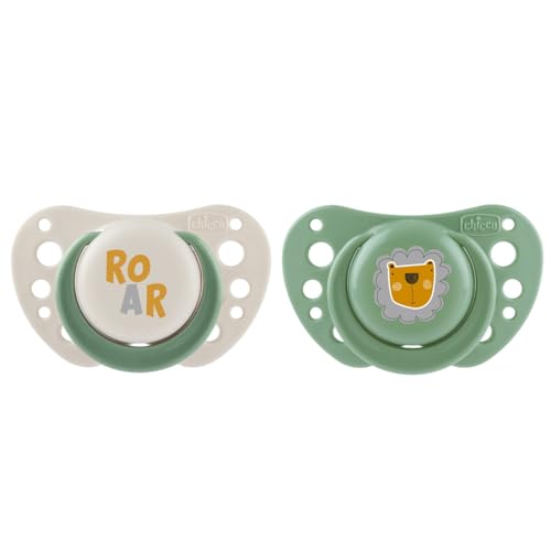 Chicco Physioforma Air Green Silicone Teat 2 Pcs Chicco - Chupetas e mordedores - silicone, teat 2 pcs, forma única, derrame líquido