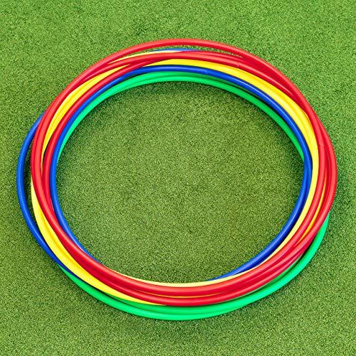 Aro de Hula Hoops METIS (Multicor - 6 Unidades) Net World Sports - Exercício e fitness - hula hoops, multicor, 18mm, alta densidade, durabilidade