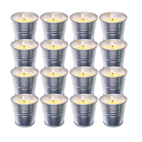 Velas TOPSICS Candles Vela Exterior 16 Peças Topsics - Repelentes de insetos domésticos - velas, exterior, 16 peças