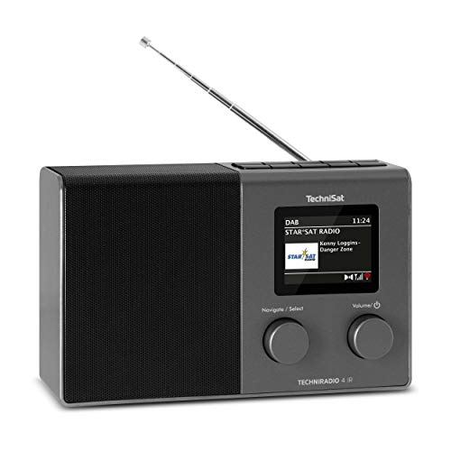TechniSat TECHNIRADIO 4 IR rádio portátil Preto, Prateado TechniSat - Radios - dab+, dab+, fm, tvt, portátil