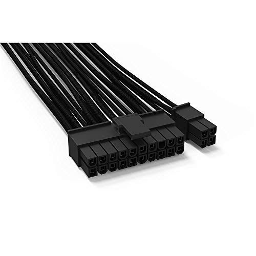 Cabo de Alimentação BEQUIET (ATX - 60 cm - Preto) be quiet! - Cabos de sistema e alimentação - ATX, 60 cm, preto, masculino