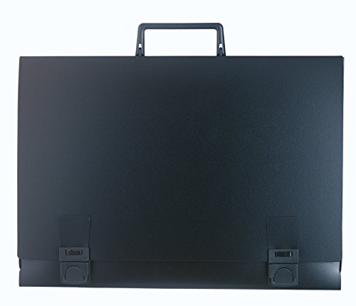 Estojo EXACOMPTA (Preto - Polipropileno - 38x53cm) EXACOMPTA - Pastas de arquivo - polipropileno, 38x53cm, 2 compartimentos