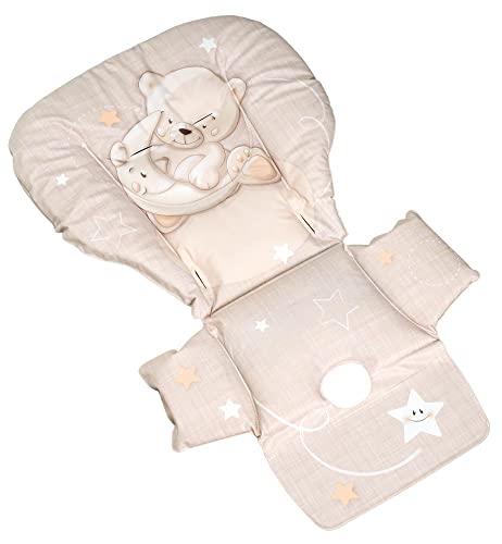 Almofada de Assento para Cadeira de Bebé IL MONDO DEL BAMBINO Luna Cam Il Mondo Del Bambino - Móveis para bebês e crianças pequenas - almofada, assento, cadeira bebé