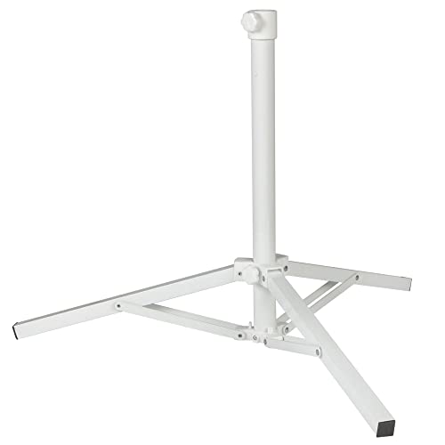 Base de Guarda-Sol AKTIVE 3 Pernas (Alumínio) AKTIVE - Bases para guarda-sóis de exterior - 3 pés reguláveis, aço dobrável, 19/22 mm, ajustável