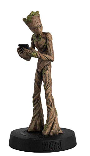Figura Marvel Guardians Of The Galaxy Groot Teenage 13 Cm Eaglemoss - Materiais de arte e artesanato - guardians of the galaxy, groot, pvc, 13 cm