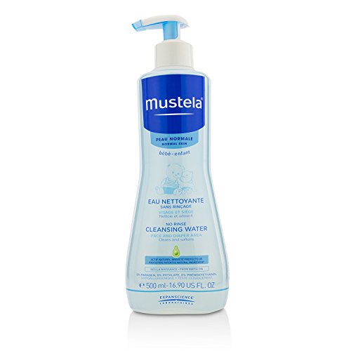 Água de Limpeza para Pele Normal 500 Ml MUSTELA Mustela - Limpadores faciais - limpeza diária, suave, hidratante, 500 ml