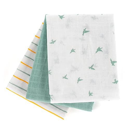 LaLoona Algodão 70X70 Cm 3 Unidades (Puericultura - Protecção) LaLoona baby bedding - Toalhas - algodão, 70x70 cm, 3 unidades