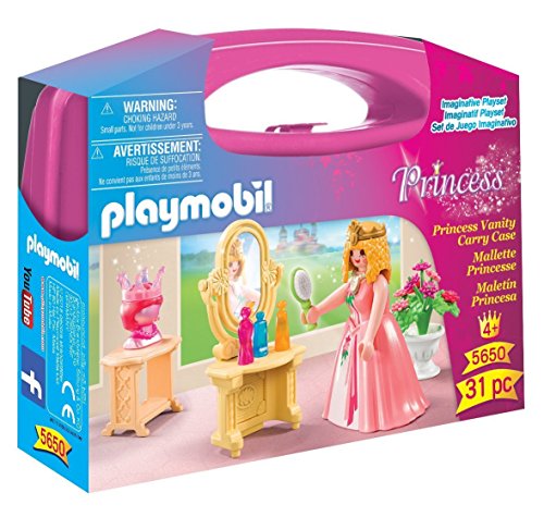 Caixa de Transporte PLAYMOBIL 5650 Princess (Idade Mínima Recomendada: 4 anos) PLAYMOBIL - Conjuntos de brinquedos - caixa, transporte, princesa, playmobil, 5650, 4 anos