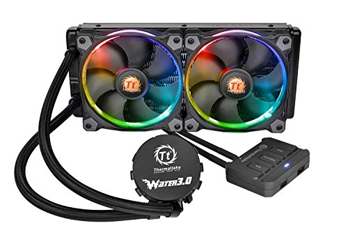 Water Cooler THERMALTAKE Water 3.0 Riing RGB 240 Thermaltake - Peças de refrigeração de sistema de computador - water cooler, rgb, 240