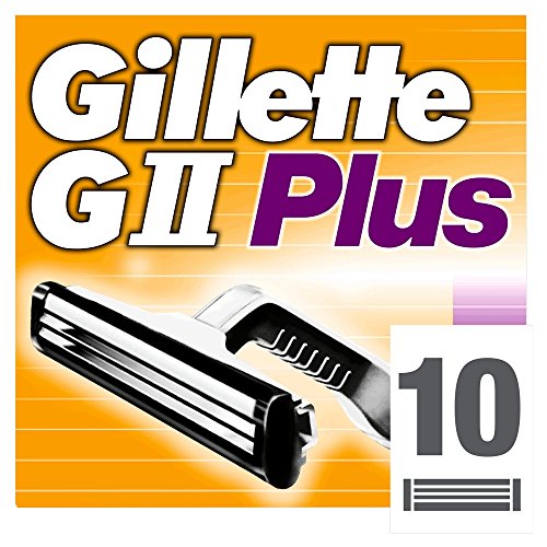 Lâminas de Barbear GILLETTE Plus (10 Unidades) Gillette - Banho e corpo - lâminas, barbear, gillette, plus, 10 unidades