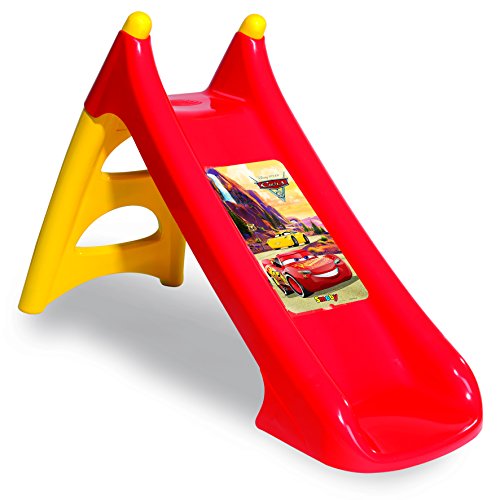 Tobogã SMOBY CAR 3 (Idade Mínima: 2 - 125x50x75cm) Smoby - Escorregas - carrinha, rampa, antiderrapantes, escada
