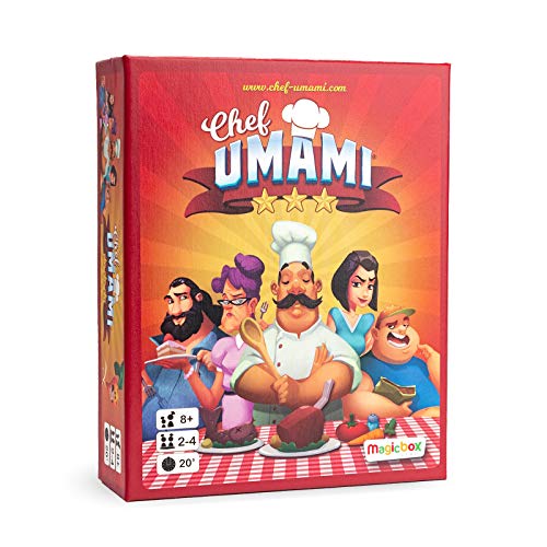 Jogo de Tabuleiro DISBERSA Chef Umami (Inglês - Idade Mínima: 8) Dispersa - Jogos - umami, jogadores 2-4, idade mínima 8, cartas 134