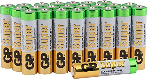 Pilhas Recarregáveis PANASONIC 03024AB24 GP - Baterias de uso geral - alcalino, AAA, 1.5v, 24 unidades
