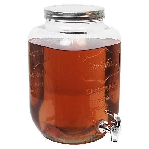 Dispensador de Água SCHOU 874088 (Capacidade: 8 L) Schou - Máquinas de venda - 8 L, transparente, crystal, antiaderente