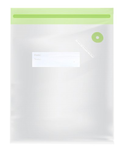 Sacos de Embalar a Vácuo HAEGER M-Aura-Fresh (10 Un) TM Electron - Bolsas para seladoras a vácuo - envelopado a vácuo, 22x34 cm, tamanho m, 10 unidades