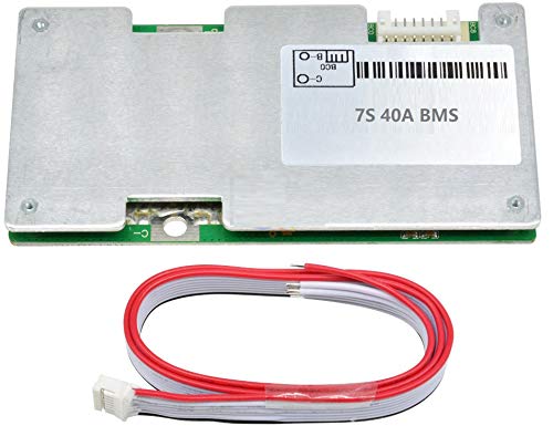 Bateria Recarregável TECNOIOT 1 Peça 7S 40A 24V Li-Ion Lipo TECNOIOT - Baterias - 18650, 2400 mAh, 24V, Li-Ion