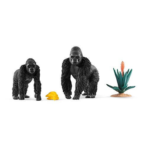 Conjunto de Figuras SCHLEICH Wild Life (Idade Mínima Recomendada: 5 anos) Schleich - Bonecos de ação e brinquedo - conjunto, figuras, schleich, wild life, idade mínima, gorila, leoa