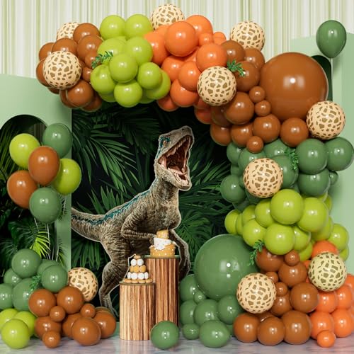 Kit de Decoração com Arco e Balões LA SELVA Safari Balloon Dance - Balões - arco, balões, safari